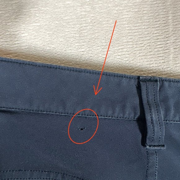 Lululemon Pants Men Size 33 Classic Fit Wrinkle Resistant Warpstreme ABC LM5426S - Picture 8 of 10